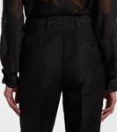 Брюки-бойфренды пайсли жаккард Etro, Black - фото 6