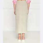 Джинсовая юбка болонья Max&Co., бежевый - фото 3