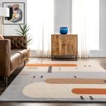 Ковер nuLOOM, 153 x 244 см, Cori Wool Abstract Contemporary, Peach - фото 7