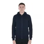 Толстовка Equestro Inside Fleece full zip, синий - фото