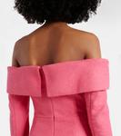 Мини-платье из крепа Монтана Rebecca Vallance, Rose - фото 6