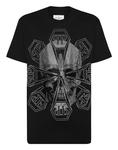 Футболка с круглым вырезом SS Skull PHILIPP PLEIN, черный - фото