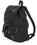 Рюкзак Banned Alternative Black Core Pinstripe, черный - фото 2