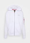 Толстовка ZIP HOODY Alpha Industries, цвет white - фото 5