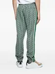 Брюки с геометричным узором Lacoste, зеленый - фото 4