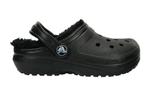 Кроссовки kids classic lined clogs 'black' Crocs, черный - фото 2