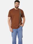 Футболка Charles Colby, коричневый - фото 2