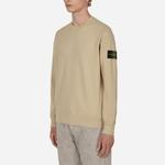 Толстовка logo patch sweatshirt 'cream' Stone Island, бежевый - фото 4
