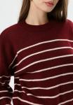 Джемпер D.MoRo STRIPED, Burgundy/Bordeaux - фото 4