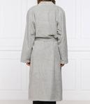 Халат женский Joop! махровый с поясом, серый - фото 4