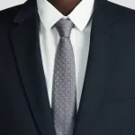 Галстук мужской серый DIOR - фото 2