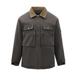 Пуховик мужской CAT, серый - фото