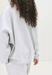 Толстовка PULL&BEAR OVERSIZED SEAM-DETAIL, Light Grey - фото 3