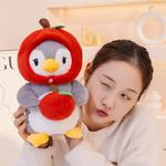 Плюшевая кукла Fruit Penguin высотой 28 см Tak Bebe, Persimmon - фото 9