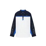 WE11DONE Мужская синяя рубашка - фото