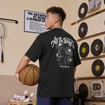 Футболка унисекс UZIS, серо-фиолетовая - фото 11