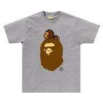 Футболка BAPE Milo On Big Ape Tee, Grey - фото