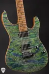 Электрогитара Suhr Modern Roasted Burl Maple - Trans Algae - фото 6