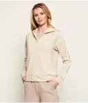 Толстовка regular fit Ea7, бежевый - фото