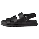 HERMES Сандалии Genius One Strap, женские, черные - фото