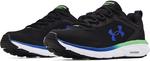 Кроссовки для бега Under Armour Men's Charged Assert 9, Black/White/Royal - фото 4