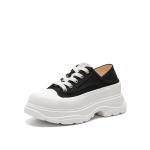 Женские повседневные туфли низкие ST&SAT, черный, хаки - фото 7