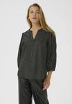 Блуза Kaffe KAluise Blouse, Black Deep/Mottled Black - фото