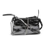 Сумка через плечо PINKO Double Mini, Silver - фото 3