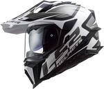 Шлем LS2 Helmets Explorer XT Adventure 2X-Large, черный / белый - фото 2