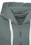 Толстовка Elbsand Zip-up sweatshirt, Petrol/Teal - фото 4