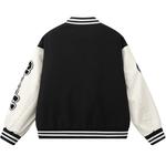 Бейсбольная куртка унисекс Crayon Shinchan/Crayon Shinchan, Черный [отворот] - фото 20