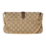 GUCCI Сумка Canvas Medium Women's Brown - фото 7