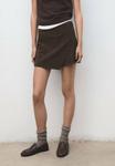 Юбка Mango A-line skirt, Brown\N/Brown - фото 3