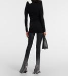 Топ из джерси Rick Owens, черный - фото 3