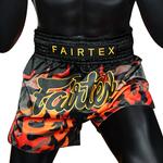 Шорты Fairtex Muay Thai Shorts - BS1921 Volcano, черный - фото 3