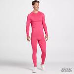 Мужские компрессионные тайтсы Dsg, розовый - фото 2