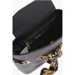 Черная сумка через плечо из полиэстера Versace, Black - фото 5