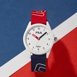 FILA Часы 6463 Collection Wrist Watch Quartz Movement Silicone Strap 43mm White Dial Unisex - фото 8