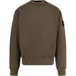 Свитер с круглым вырезом STONE ISLAND, зеленый - фото