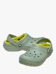 Детские классические стеганые клоги Crocs, Moss - фото 4