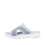 Мюли Rieker Sport V8451, Blue/Light blue - фото