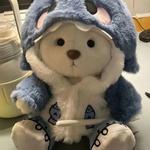 Плюшевый мишка Teddy Little Cute Bear, высота 30 см Small bubble, белый - фото 8