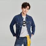 Джинсовые куртки мужские Medium Blue Lee, синий - фото 5