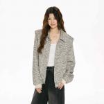 Куртка Unisex Lapel Moderate NEVER RULE, бежевый желтый - фото 4