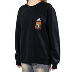 Свитшот унисекс черный Adidas - фото 6