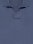Рубашка поло с воротником Dell'Oglio, синий - фото 3