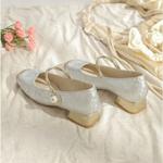 Туфли Мэри Джейн для женщин TAFN, Ecru - фото 11