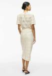 Юбка-карандаш GEMUSTERTER MIDI VILA, кремовый - фото 3