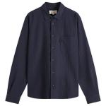 Рубашка Curtis из сирсакера Ymc, синий - фото