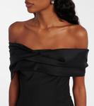 Шерстяное макси-платье Perrine Tove, Black - фото 4